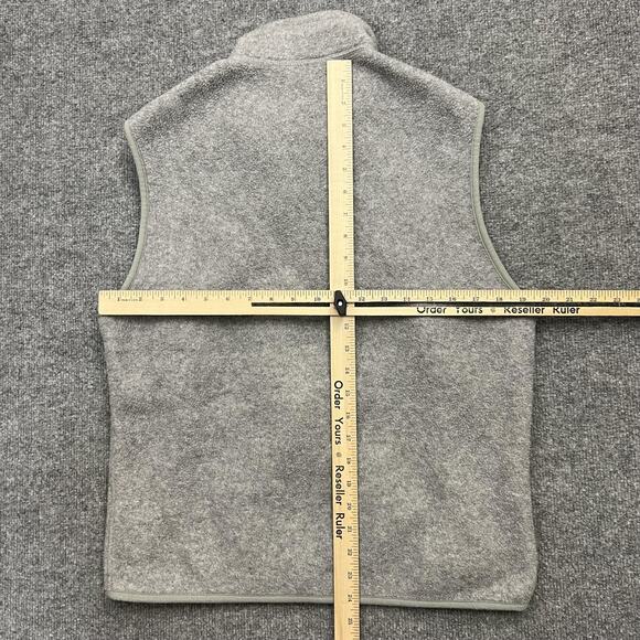 Patagonia Synchilla Vest Mens Medium Fleece Full Zip Made USA Outdoors Hiking - Picture 9 of 11